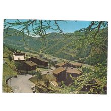 ISOLA, FRENCH RIVIERA used postcard 1984 postmark =