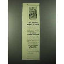 1919 American Missionary Ad - Colored Teachers