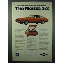 1972 Chevrolet Monza 2+2 Car Ad