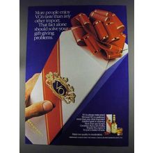 1980 Seagram's V.O. Whisky Ad - More People Enjoy