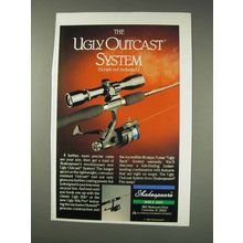 1991 Shakespeare Ugly Outcast System Ad