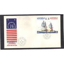 FDC Int'l Montserrat Honoring USA Bicentennial (Cachet-U/A) CV01080