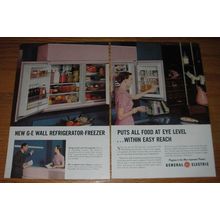1955 General Electric Wall Refrigerator-Freezer Advertisement