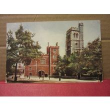 LAMBETH PALACE, LONDON used antique postcard. 1905 pm. Hildesheimer & Co =