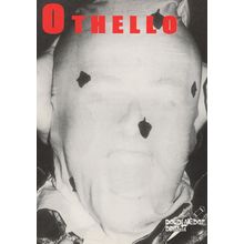 Othello Shakespeare Unique Scottish Fringe Festival Advertising Postcard
