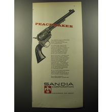 1956 Sandia Corporation Ad - Peacemaker