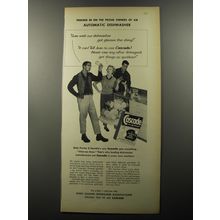 1956 Cascade Detergent Ad - Peeking in on the proud owners