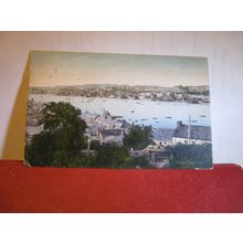 FALMOUTH from FLUSHING, CORNWALL. used antique postcard by F. Frith 1905 pm =