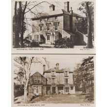 Crockham Hill Youth Hostel Kent 2x Old YHA RPC Postcard s