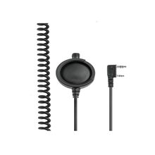 Cable con pulsador PTT para Bow M-Tactical con conexion para Kenwood Puxing