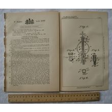 1890 Patent No. 16,610 improvements oil-feeders, Casper Mueller, Boston, USA
