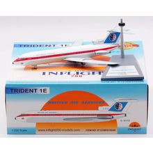 HS-121 TRIDENT BRITISH AIR SERVICES REG: G-AVYD INFLIGHT 200 IF121BKS1024R 1/200