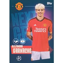 topps Champions League 2023 2024 Sticker 330 Garnacho Manchester United