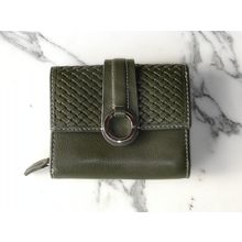 Green Real Leather Womens Purse -Stylish Ladies Wallet pretty woman accessory