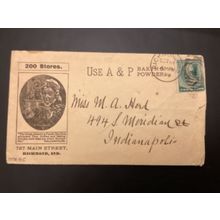 ICOLLECTZONE US Advertising Cover A&P Baking Powder Co. (A100)