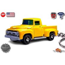 HTF KEYCHAIN 55~56 YELLOW FORD F/F100 PICKUP CUSTOM Ltd Ed