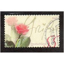 GER 2003 €0.55 (S/A) 'GREETING STAMP -ROSE' FINE USED (EBID30-294)