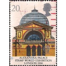 GB, Alexandra Palace, white 1990, 20p, #3