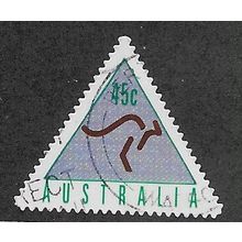 AUS 1994 45c (S/A) 'GOLD, EMERALD AND BRIGHT LILAC' FINE USED (EBID67-060)