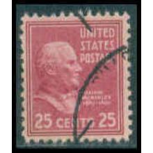Used 829 25c William McKinley Fine M10463