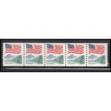 2280a 25c U.S. Flag Very Fine MNH PNC 7/5 KA9120