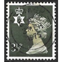 1971-93 Northern Ireland Definitive Issue - SG NI16 3½p 1 ban Queen Elizabeth C5
