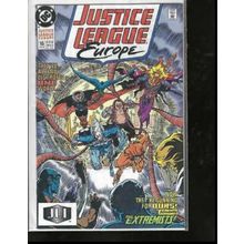 Justice League Europe #15, 1990, DC Comic Book
