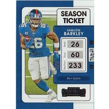 SAQUON BARKLEY 2021 PANINI CONTENDERS # 74