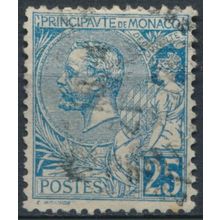 Prince Albert I: 25c - Monaco 1901 - FH - MiNr 25