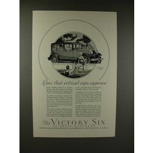 1928 Dodge Victory Six Deluxe Sedan Ad - Critical