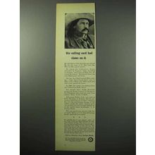 1956 U.S. Savings Bonds Ad - Yellowstone Kelly