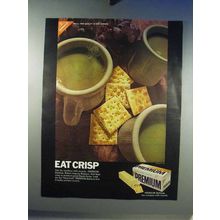 1968 Nabisco Premium Saltines Cracker Ad - Crisp