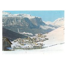 S. CASSIANO, VAL BADIA, ITALY used postcard 1984 postmark #