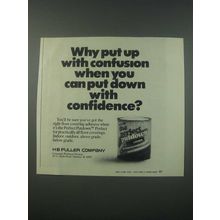 1979 HB Fuller the Perfect Putdown Ad - Why Put up with Confusion