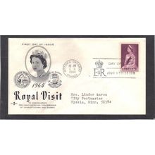 FDC Rose Craft 5c Queen (Cachet-Typed/A) CV39354