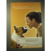 2003 Purina Dog Food Ad - What if you could extend your dog's healthy years