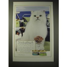2003 Fancy Feast Cat Food Ad - The best the world has to offer now presents