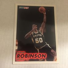 1993-94 San Antonio Spurs Hall of Famer David Robinson Trading Card #196