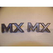 1968 69 MERCURY MONTEGO MX EMBLEMS OEM #C8GB-16720-C