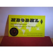QSL card SWITZERLAND dated 1987 =