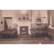 Moulton Cottage Billiards Snooker Club Northampton Antique Postcard