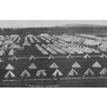 London Voluntary Infantry Annual 1907 Camp Tarring Sussex Postcard