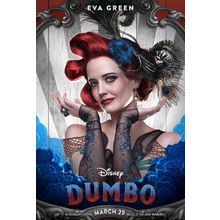Dumbo (2019)_6 Movie Film Poster Canvas iconic design