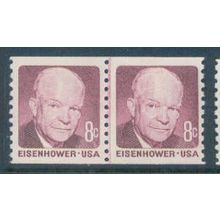 1402 8c Dwight Eisenhower Fine MNH CLP R0249