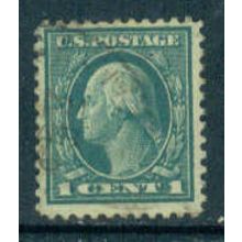 Used 498 1c George Washington Fine A10388