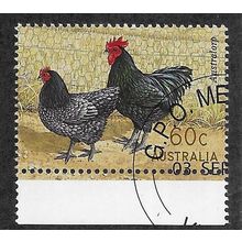 AUS 2013 60c 'POULTRY BREEDS' (C.T.O) FINE USED (EBID76-528)