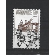 Singapore.SG195 50c City Hall.Fine Used.Jun25