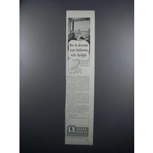1949 Pittsburgh Corning Glass Blocks Ad - Decorate