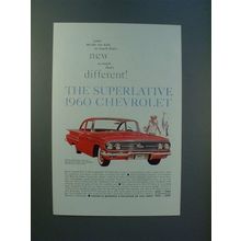 1960 Chevrolet Bel Air 2-door Sedan Car Ad!