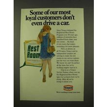 1973 Texaco Gas Ad - Our Most Loyal Customers